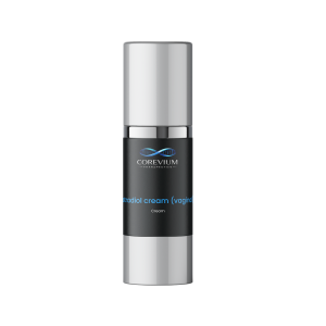 Estradiol vaginal cream for hormone therapy and vaginal health
