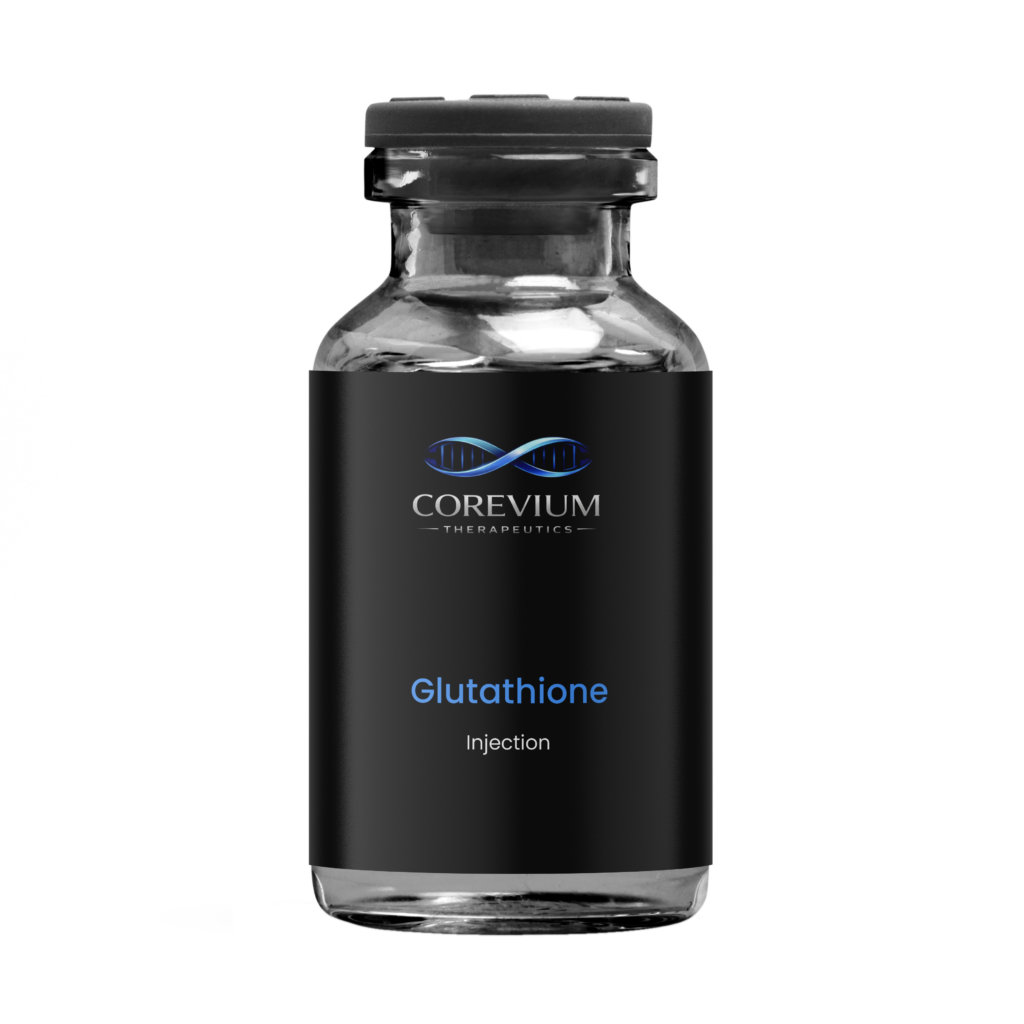 Glutathione injectable for systemic antioxidant support