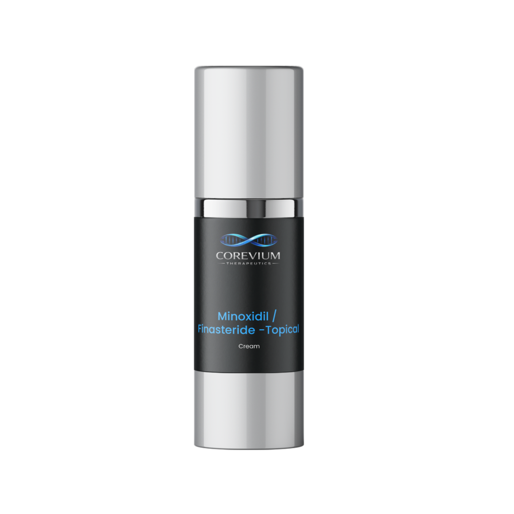 Minoxidil finasteride topical combination for hair loss treatment