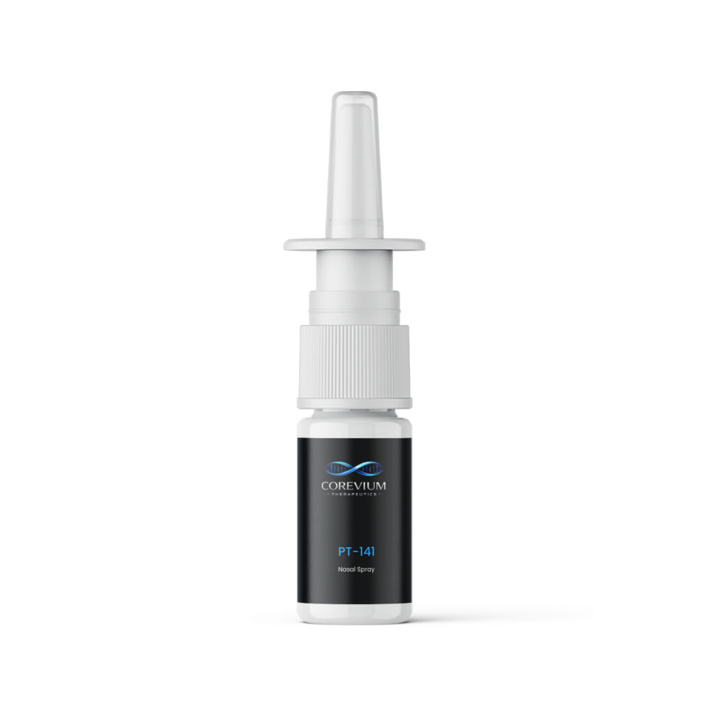 PT-141 nasal spray for sexual arousal and desire enhancement