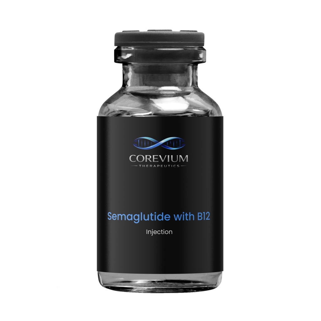 Semaglutide with B12 vitamin for weight loss and energy