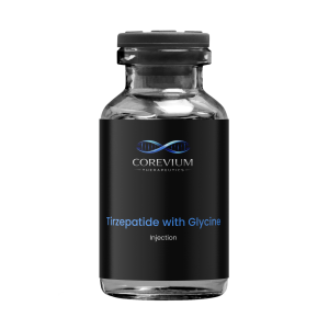 Tirzepatide with glycine for comprehensive weight management